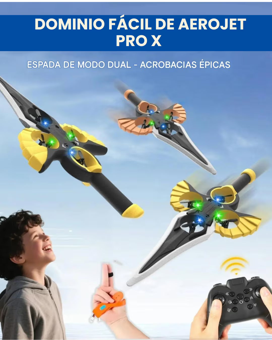 ESPADA DRON DOBLE CONTROL  ⚔️🎄 - EL MEJOR REGALO🎁