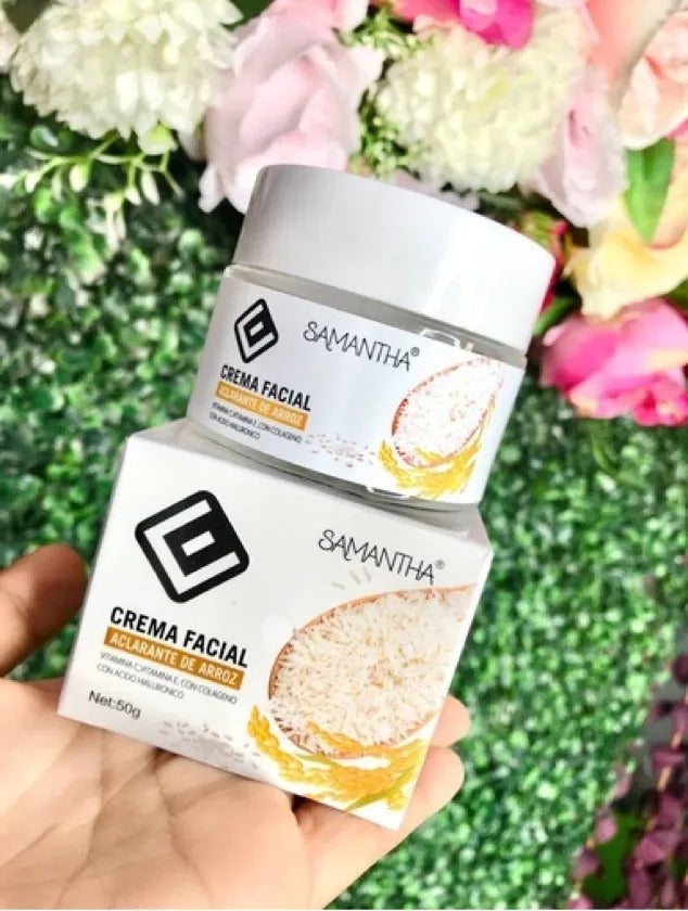 CREMA ACLARANTE DE ARROZ